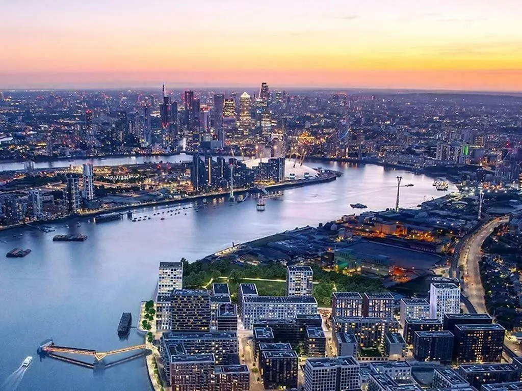 Luxury 1 Bed Riverside Apartment With Sky Lounge London 0*,  United Kingdom